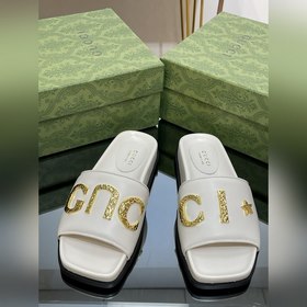 Новинка лета 2023 года от Gucci： высококачественные тапочки с лог