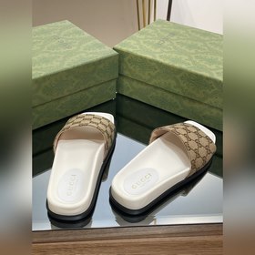 Новинка лета 2023 года от Gucci： высококачественные тапочки, 5D-в