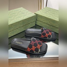 Новинка лета 2023 года от Gucci： высококачественные тапочки, 5D-в