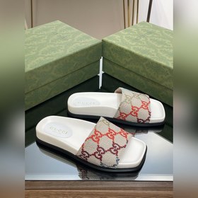 Новинка лета 2023 года от Gucci： высококачественные тапочки, 5D-в