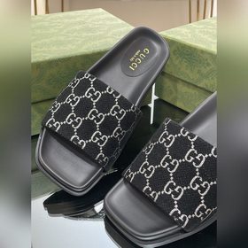 Новинка лета 2023 года от Gucci： высококачественные тапочки, 5D-в