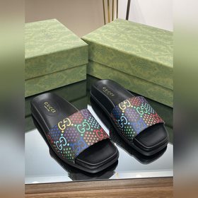Новинка лета 2023 года от Gucci： высококачественные тапочки, 5D-в