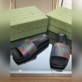 Новинка лета 2023 года от Gucci： высококачественные тапочки, 5D-в