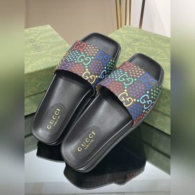 Новинка лета 2023 года от Gucci： высококачественные тапочки, 5D-в