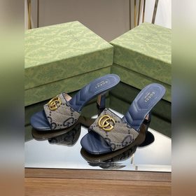 Новые модели Gucci на лето 2023 года Женские тапочки с двойной п
