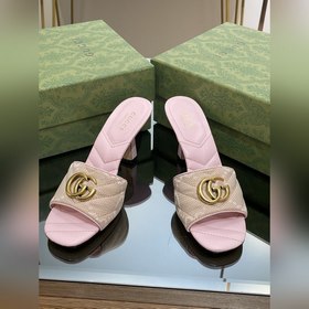Новые модели Gucci на лето 2023 года Женские сандалии с двойной