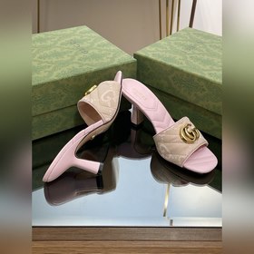 Новые модели Gucci на лето 2023 года Женские сандалии с двойной 