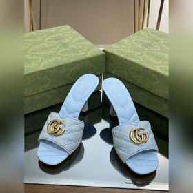 Новые модели Gucci на лето 2023 года Женские сандалии с двойной