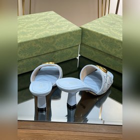 Новые модели Gucci на лето 2023 года Женские сандалии с двойной 