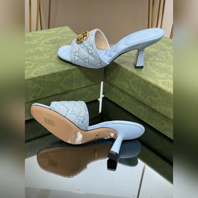Новые модели Gucci на лето 2023 года Женские сандалии с двойной 
