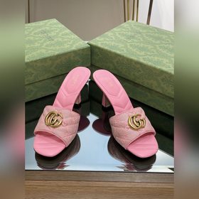 Новые модели Gucci на лето 2023 года Женские тапочки с двойной п