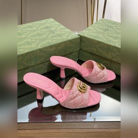 Новые модели Gucci на лето 2023 года Женские тапочки с двойной п