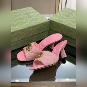 Новые модели Gucci на лето 2023 года Женские тапочки с двойной п
