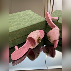 Новые модели Gucci на лето 2023 года Женские тапочки с двойной п