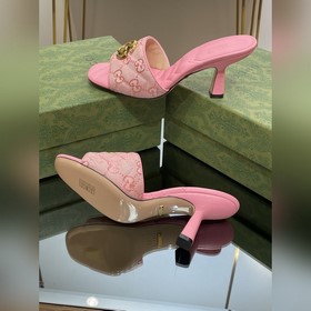 Новые модели Gucci на лето 2023 года Женские тапочки с двойной п