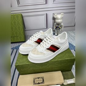 Новые белые кроссовки Gucci, качество, кроссовки для повседневной