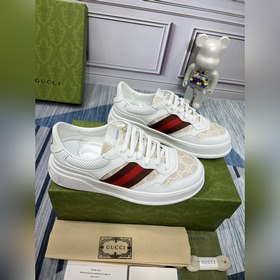 Новые белые кроссовки Gucci, качество, кроссовки для повседневной