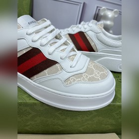 Новые белые кроссовки Gucci, качество, кроссовки для повседневной