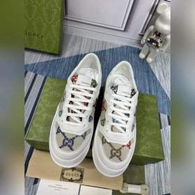 Новые белые кроссовки Gucci, качество, спортивная обувь, точная к