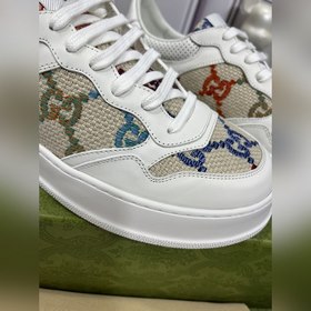 Новые белые кроссовки Gucci, качество, спортивная обувь, точная к