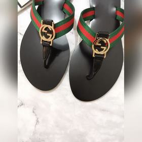 Gucci 2023s новейшая модель сандалий с тисненым ретро-плетением к