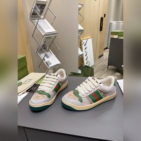 GUCCI Screener для пар, винтажные кроссовки Ретро-стиль в академи