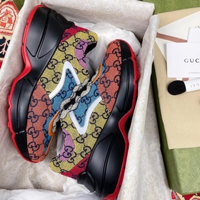 Gucci — версия высшего качества — серия «папиных кроссовок» Кросс