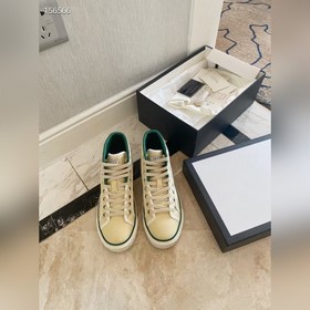 Новинка Arrival Gucci tennis 1977 классическая серия кед из парус