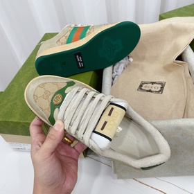 Gucci ~~ Пара обуви для пар Самые популярные в сети «грязные» ту