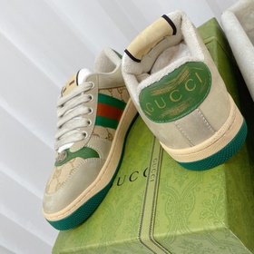 Gucci ~~ Пара обуви для пар Самые популярные в сети «грязные» ту