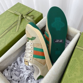 Gucci ~~ Пара обуви для пар Самые популярные в сети «грязные» ту