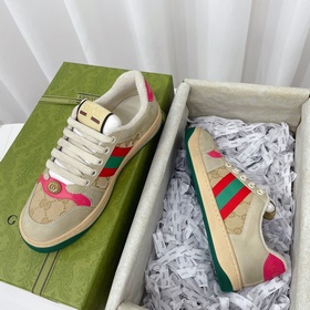 Gucci ~~ Пара обуви для пар Самые популярные в сети «грязные» ту