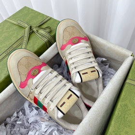 Gucci ~~ Пара обуви для пар Самые популярные в сети «грязные» ту