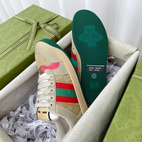 Gucci ~~ Пара обуви для пар Самые популярные в сети «грязные» ту