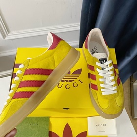 Совместная модель кроссовок adidas x Gucci Gazelle для пар Оригин