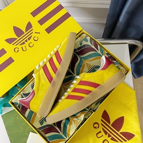 Совместная модель кроссовок adidas x Gucci Gazelle для пар Оригин