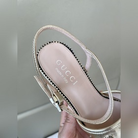 Весенняя коллекция 2023 года, новые сандалии Gucci с ярким каблук