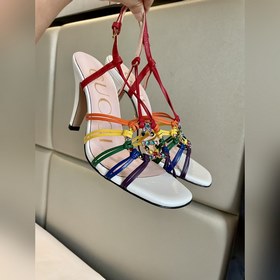 GUCCI 23 весенняя новинка — сандалии с кристаллами Сандалии «Isa»