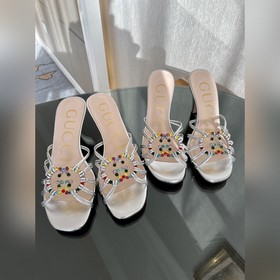 GUCCI 23 весенняя новинка — сандалии с кристаллами Сандалии «Isa»