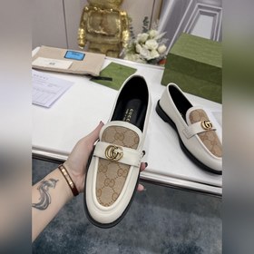 23 Новые лоферы классического дизайна G, изготовлены из кожи с V-