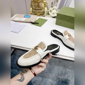 23 Новые лоферы классического дизайна G, изготовлены из кожи с V-