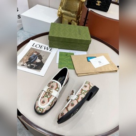 Новые лоферы классического дизайна G в стиле Gucci, изготовлены и