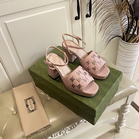 Новые сандалии Gucci, металлическая пряжка G, кожа овцы, подкладк