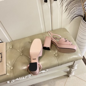 Новые сандалии Gucci, металлическая пряжка G, кожа овцы, подкладк