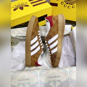 Мужские кроссовки Gucci & Adidas Gucci Adidas Three Leaves со