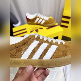 Мужские кроссовки Gucci & Adidas Gucci Adidas Three Leaves со