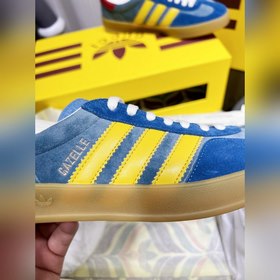 Мужские кроссовки Gucci & Adidas с логотипом трехлистника. Эк
