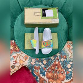 Gucci весенне-летние тапочки для пар, лучшая версия на рынке, пре