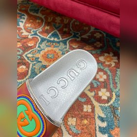 Gucci весенне-летние тапочки для пар, лучшая версия на рынке, син