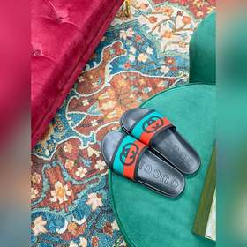 Gucci весенне-летние тапочки для пар, лучшая версия на рынке, син